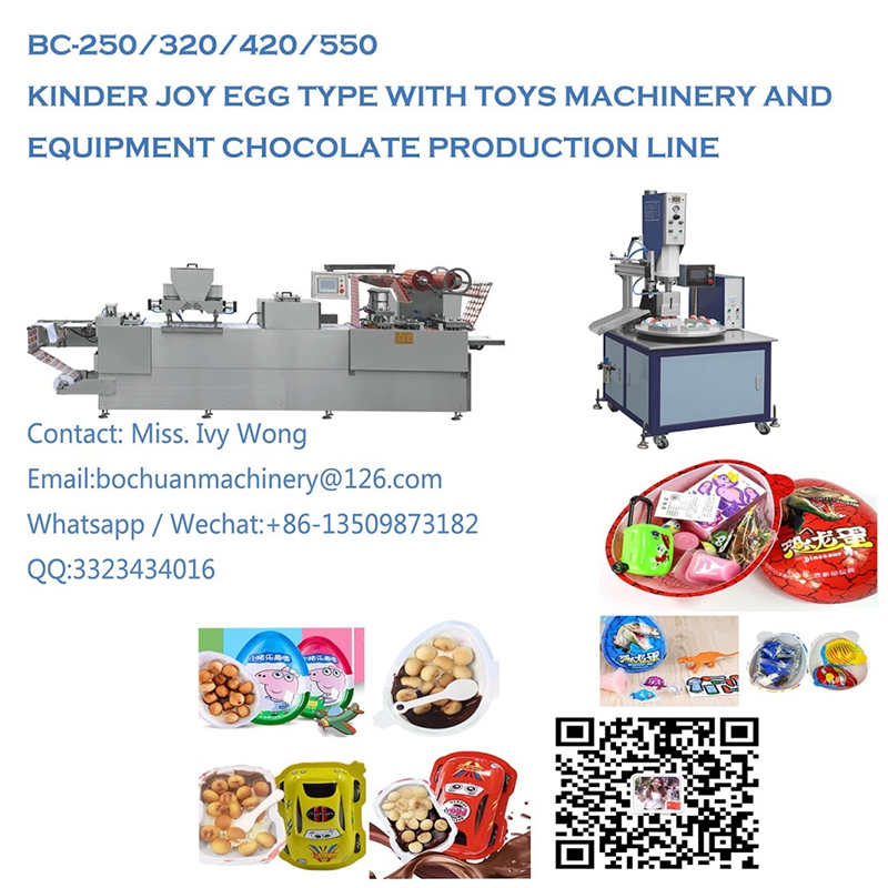 Automatic Surprise Joy Chocolate Egg Blister Packing Machine (2)